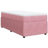 Maison Chic Box spring postelja - Vzmetna postelja z vzmetnico roza 90x190 cm žamet SL11328, (21882744) Cene