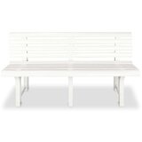  Klupa 145 5 cm plastična bijela | shoptok.hr