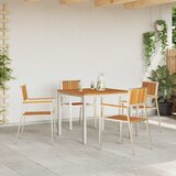  Vrtna stolica 4 pcs Smeđa 56 x 54,5 x 87 cm Čvrsto drvo akacije | shoptok.hr