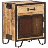 vidaXL Nočna omarica 43x30x51 cm trden robusten mangov les | Shoptok.si
