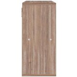 vidaXL police za knjige boja sivog hrasta 60 x 27,5 x 59,5 cm iverica | shoptok.hr