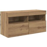 TV zidne jedinice s LED-om 5 pcs Umjetnički hrast 80 x 30 x 40 cm | shoptok.hr