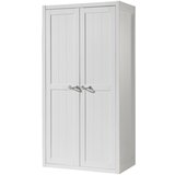 Vipack Bijeli dječji ormar Lewis širine 100 cm | shoptok.hr