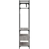  Ormar s ladicama sivi hrast 89x39x184 5 cm konstruirano drvo | shoptok.hr