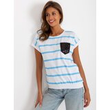 RELEVANCE Blouse-RV-BZ-8743.25-white-blue | Shoptok.si