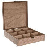  Kutija za Čajeve DKD Home Decor Kristal Roza Metal Bijela 24 x 24 x 7 cm 3 Dijelovi Drvo MDF | shoptok.hr