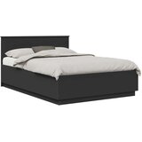  Krevetna konstrukcija Crna 150 x 200 cm Konstruirano drvo | shoptok.hr