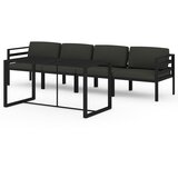  5-dijelna vrtna garnitura s jastucima aluminijska antracit | shoptok.hr
