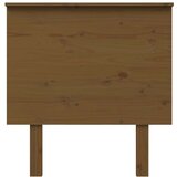  Posteljno vzglavje medeno rjavo 79x6x82,5 cm trdna borovina, (20644745) | Shoptok.si
