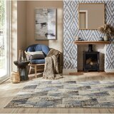 Flair Rugs Modra/bež preproga 120x170 cm Marly – | Shoptok.si