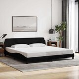  Okvir za krevet Dover crni 200x200 cm od tkanine | shoptok.hr