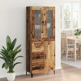  Highboard Staro drvo 69,5 x 34 x 180 cm Konstruirano drvo Slike