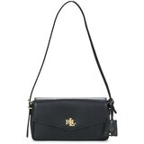 Polo Ralph Lauren Torbice za na ramo FARRAH SOFT SHOULDER BAG MEDIUM Črna Cene