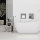 Rea bathroom shelf 30x30 steel brush | Shoptok.si