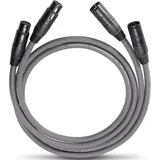 NF 14 Master X XLR priklučni konektor [1x moški konektor XLR - 1x ženski konektor XLR] 0.50 m antracitna, (20428019)