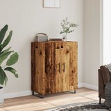  Komoda boja starog drva 69,5x34x90 cm konstruiranog drva | shoptok.hr