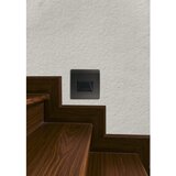  Emithor 70438 - LED svetiljka za stepenište STEP LIGHT LED/1W/230V 4000K crna | Eponuda.com