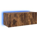  Zidni TV ormarić s LED svjetlima boja hrasta 80x35x31 cm | Eponuda.com