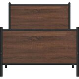 vidaXL Metalni okvir kreveta s uzglavljem i podnožjem 80 x 200 cm | shoptok.hr
