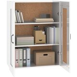Viseći Viseča stenska omarica visok sijaj bela 69,5x32,5x90 cm, (20654096) | Shoptok.si