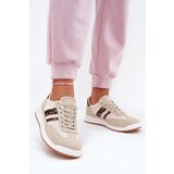 Boto EVENTO Women's Sneakers Made Of Eco Suede Leopard Beige Marinils Cijene