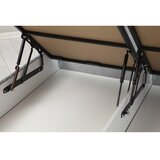 Hanah home bračni krevet vassi 140 x 200 grey