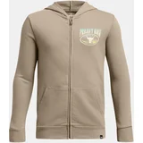 Under Armour Boys' sweatshirt Pjt Rck Boys LS FZ HD Q1-BRN - Boys