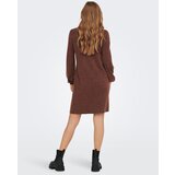 Only Pletena obleka 'RICA' rjasto rjava | Shoptok.si