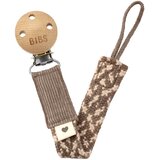 Bibs lesena priponka za dudo braid dark oak/vanilla Cene