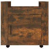 Kolica za radni stol boja dimljenog hrasta 60x45x60 cm drvena | Eponuda.ba