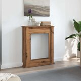 vidaXL Okvir za kamin artisan hrast 75x20x87,5 cm inženirski les | Shoptok.si