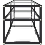 vidaXL TV ormarić prozirni 140 x 40 x 40,5 cm od kaljenog stakla | shoptok.hr