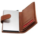  NOVČANIK-ETUI KOŽNI S RFID ZAŠTITOM 1097 KONJAK | Shoptok.si
