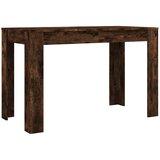 Maison Chic Jedilna miza - Kuhinjska miza - Jedilni stol dimljeni hrast 120x60x76 cm inženirski les, (21715105) Cene