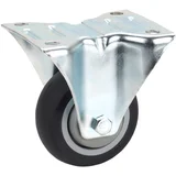 717486 Comfort TPE fiksni kotač Ø 80 mm, ploča 105x85 mm