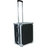 VISO Transportni zaboj, oblazinjen, z dvema kolesoma in izvlečnim vlečnim ročajem, DxŠxV 450 x 350 x 210 mm | Shoptok.si