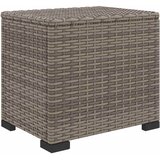  Vrtni otoman s jastučićem 40 x 30 x 40 cm | shoptok.hr