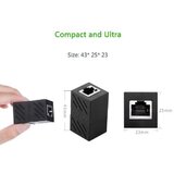 Ugreen RJ45 mrežni vtič Ž na Ž črn - polybag - 20390 | Shoptok.si
