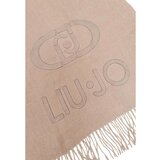 Liu Jo Šali & Rute STOLA OVAL MONOGRAM EMBOSSED 2F5023 T0300 Bež | Shoptok.si