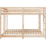  Okvir trojne postelje Naravna 80 / 200 x 200 cm, (5000102372) | Shoptok.si