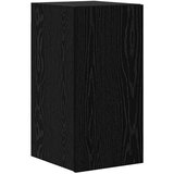 TV Kabinet za Zid 3 pcs 100 x 30 x 30 cm Crni hrast | shoptok.hr
