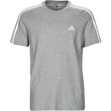 Adidas Majice s kratkimi rokavi 3S SJ T Siva Cene