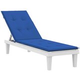 vidaXL Blazina za ležalnik kraljevsko modra (75+105)x50x3 cm | Shoptok.si