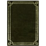 Flair Rugs Temno zelena ročno tkana volnena preproga 120x170 cm Gatsby – | Shoptok.si