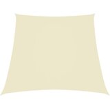  Jedro protiv sunca od tkanine Oxford trapezno 2/4 x 3 m krem | shoptok.hr