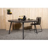 Venture Home Break okrugli vrtni blagovaonski stol ⌀150 cm, crni | shoptok.hr