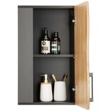 Premium Living Zgornja Omara Timber, Hrast, Temno Siva | Shoptok.si
