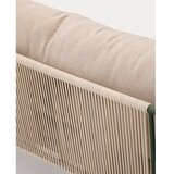 Kave Home Zelena/bež podstavljena vrtna sofa Zivia – | shoptok.hr