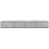  Ladice za krevet s ladicama Betonski sivi 120 x 36,5 x 16,5 cm | Eponuda.com