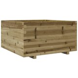 Maison Chic Vrtno cvetlično korito - Cvetlični Lonec 90x90x49,5 cm impregnirana borovina, (21790503) Cene